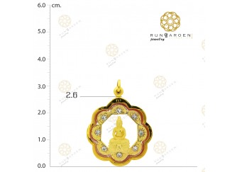 โสธร ดอกไม้หยัก พลอยกลาง จับขอบ