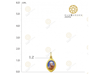 พระบาง เบอร์ 12 ล็อกเก็ต  พ่อแช่ม