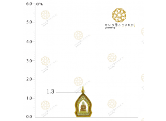 สมเด็จโต ฐานพลอยซุ้มพลอย 3K จับขอบ