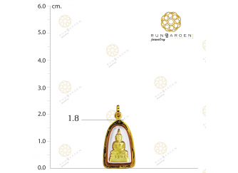 พระประจำวันหล่อเล็กวันพฤหัสบดี (เปลี่ยนทรงกรอบ)