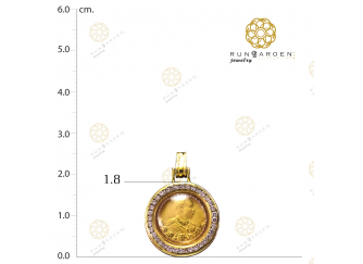 งานจิวเวลรี่ล้อมเพชร เหรียญ รัชกาลที่ 5