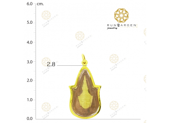 พระลักษณ์หน้าทอง จับขอบ