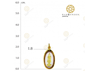 พระประจำวันหล่อเล็กวันอาทิตย์ (เปลี่ยนทรงกรอบ)