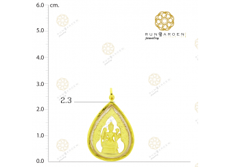 พระพรหม ซุ้มหยดน้ำกลาง จับขอบ