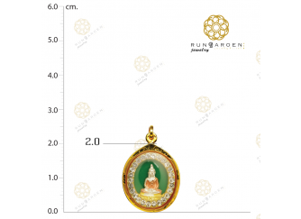 ล.พ.โสธร ไข่พลอยสีเล็ก จับขอบ